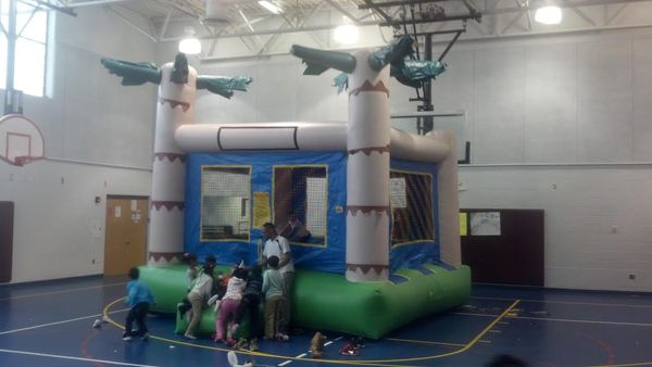 Jungle Theme Moon Bounce