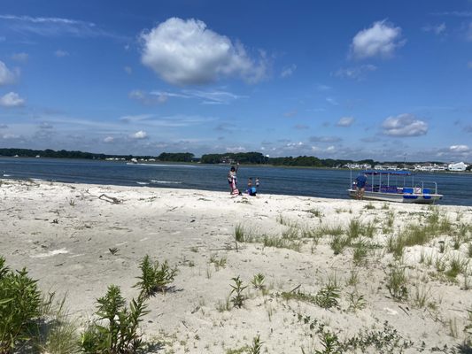 Sandbar near Assateague