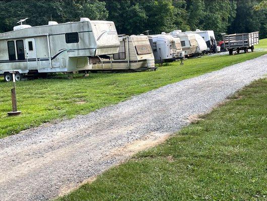 Abandoned campers