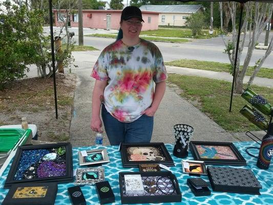 Beading artist. Very cool and talented.