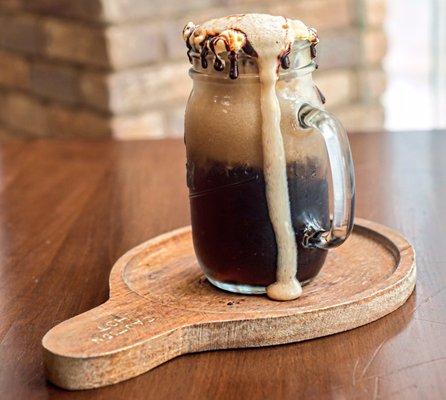 Root beer float