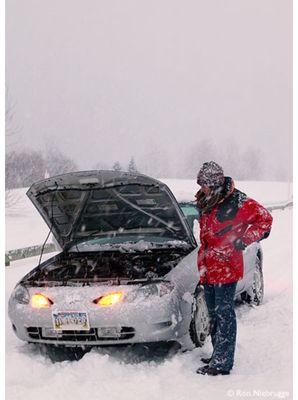 The season is upon us. Please take care of your vehicles. So this doesn't happen to you. Just a simple reminder it happens.