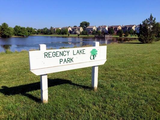 Park Sign on Lamar Ave