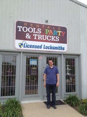 Our Lock shop in downtown Plainfield