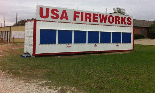 Hugh selection of fireworks at the lowest prices in Denton county!