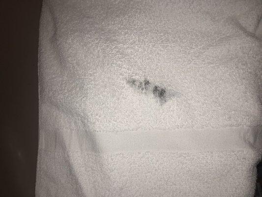 Supposed to be a clean towel