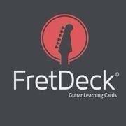 The FretDeck is a deck of cards that help guitarists to master the fretboard.