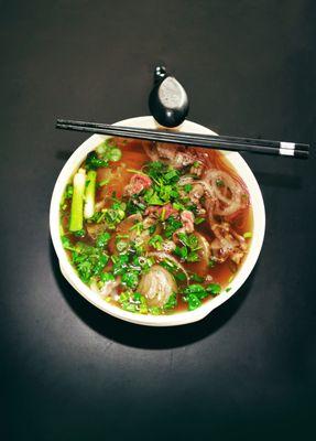 Our popular Beef Pho noodles soup