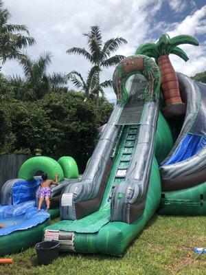 Coconut falls water slide