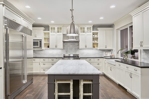 Kitchen Lighting can change the look and feel of an outdated room