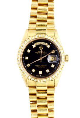 Vintage 18k Gold Rolex Day Date Presidential Watch