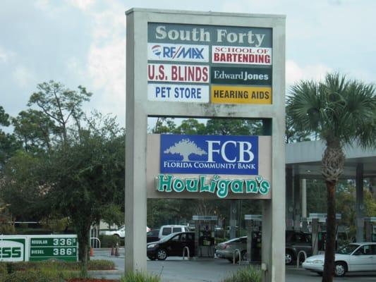 South Forty, shopping center in Ormond Beach, Florida.