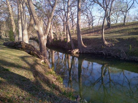 View of Cypress Creek at Meyer Inn