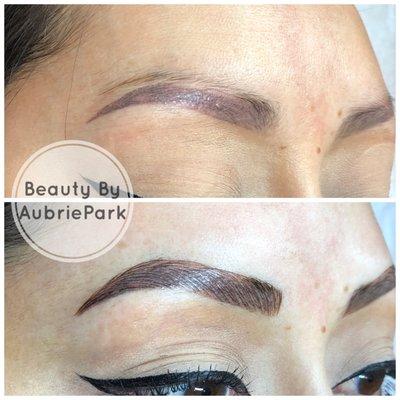 Cover up & reshape microblading