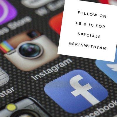 Follow along on FB & IG @skinwithtam