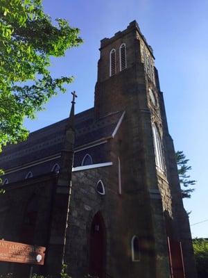 A view of the church.