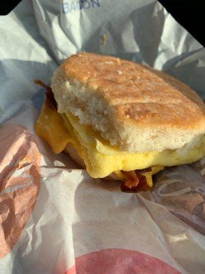 Bacon Egg Cheese Biscuit