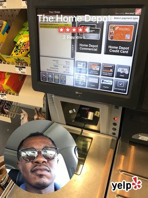 Self checkout.