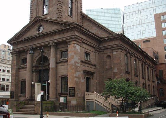 Anchor Church is located at the historic Arlington Street Church in Boston (across from the Public Garden @ Arlington Station)