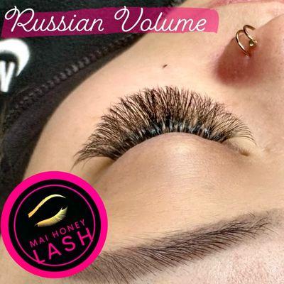 Russian Volume Eyelash Extensions.
MAI HONEY LASH~ " where every little detail matters."
By:Tiffany Mai