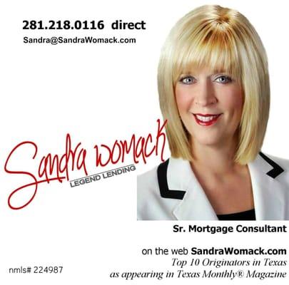 Sandra Womack - Legend Lending