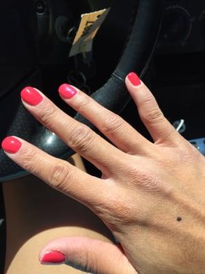 Gel manicure $25