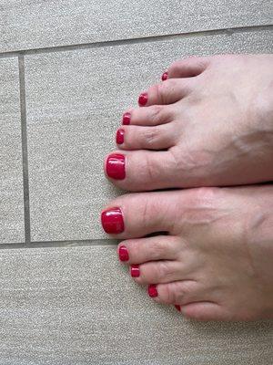 My lovely toenails!