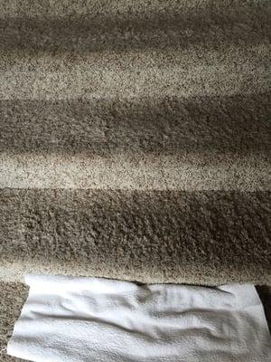 Stairs steam cleaning