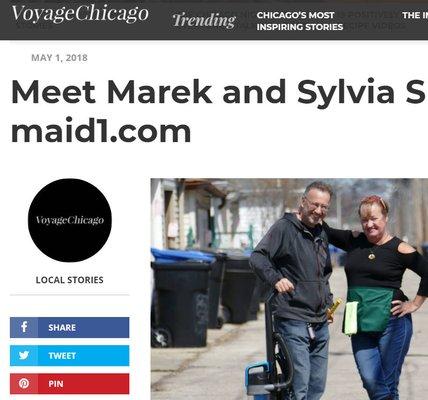 Voyage Chicago: Chicago's Most Inspiring Stories May 2018