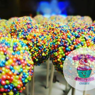 Birthday Cake cake pops