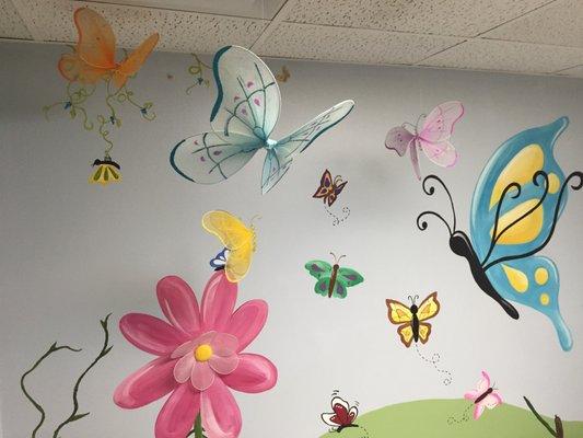 Butterfly room