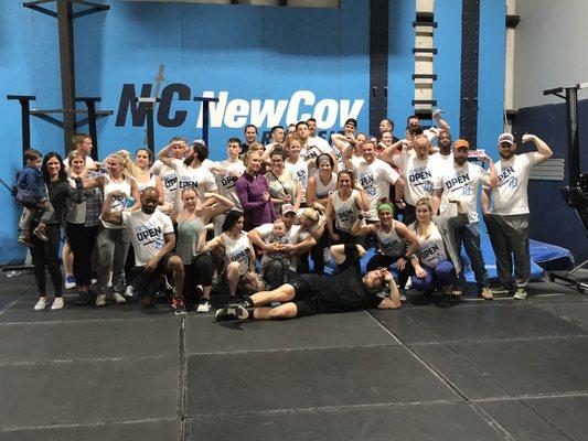 NewCov Crossfit Open closing celebration!