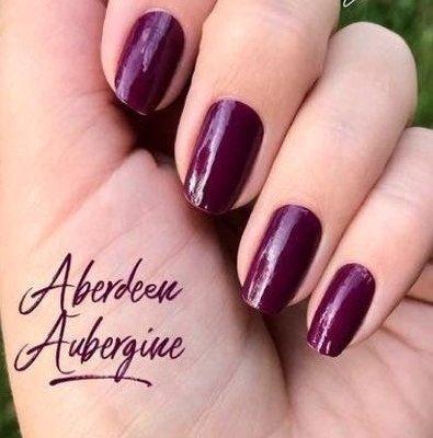 Aberdeen Aubergine.  Gorgeous deep purple.  16 Strips.