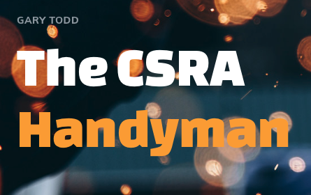 The CSRA Handyman