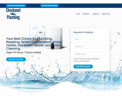 Chuckanut Plumbing - Navigate to https://www.chuckanutplumbing.com/