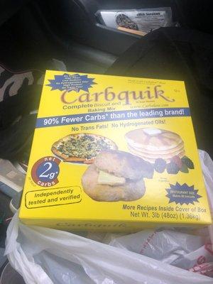 They have carbquik! Only $15.99