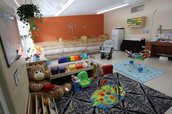 Our bright and cheerful infants room!