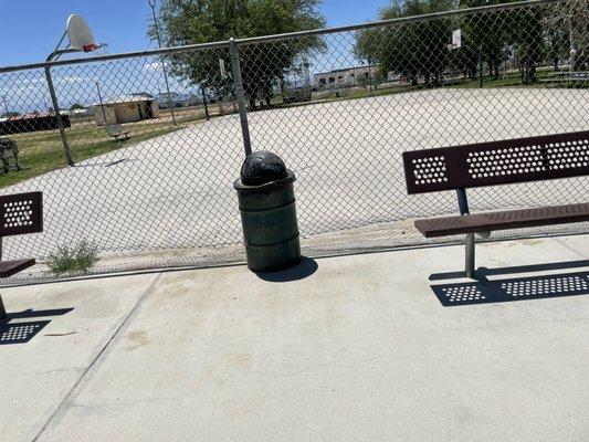 Basketball court