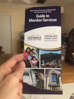 Brochure from CCCU/GFCU