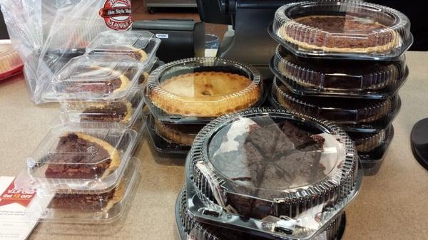 pie and brownies :)