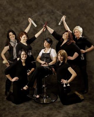 Our talented staff of stylists!