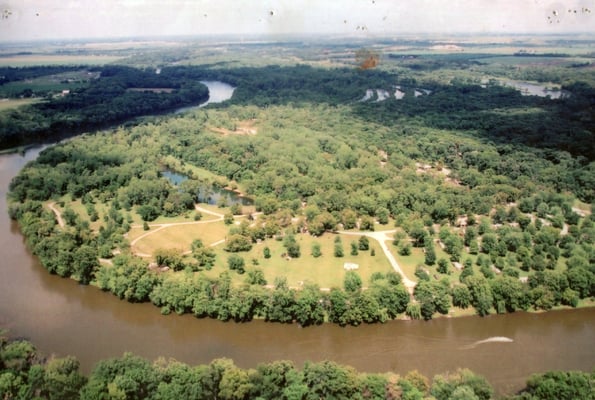 Aeriel of 150 Acre Park