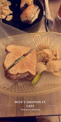 Chicken salad sandwich