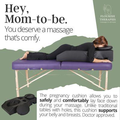 Prenatal Massage or Pregnancy Massage is designed specifically for expecting mother's at any stage of their pregnancy.