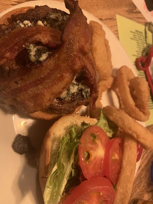 Bacon Bleu Cheese Burger