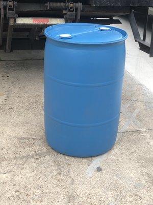 Brand new 55 gallon barrels