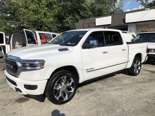 Brand New 2019 Ram Wash and wax service