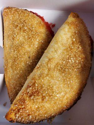 Delicious Cherry Hand Pie and Strawberry Rhubarb Hand Pie :)