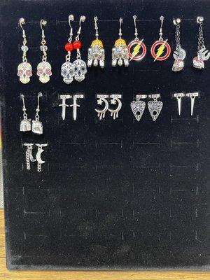 Danglers and Studs Available