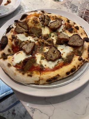 Meatball pizza - on special